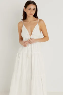 Jaci Maxi Dress White