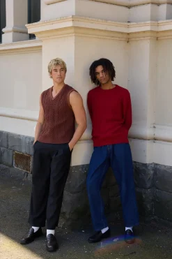 Jesse Pleated Pant Black