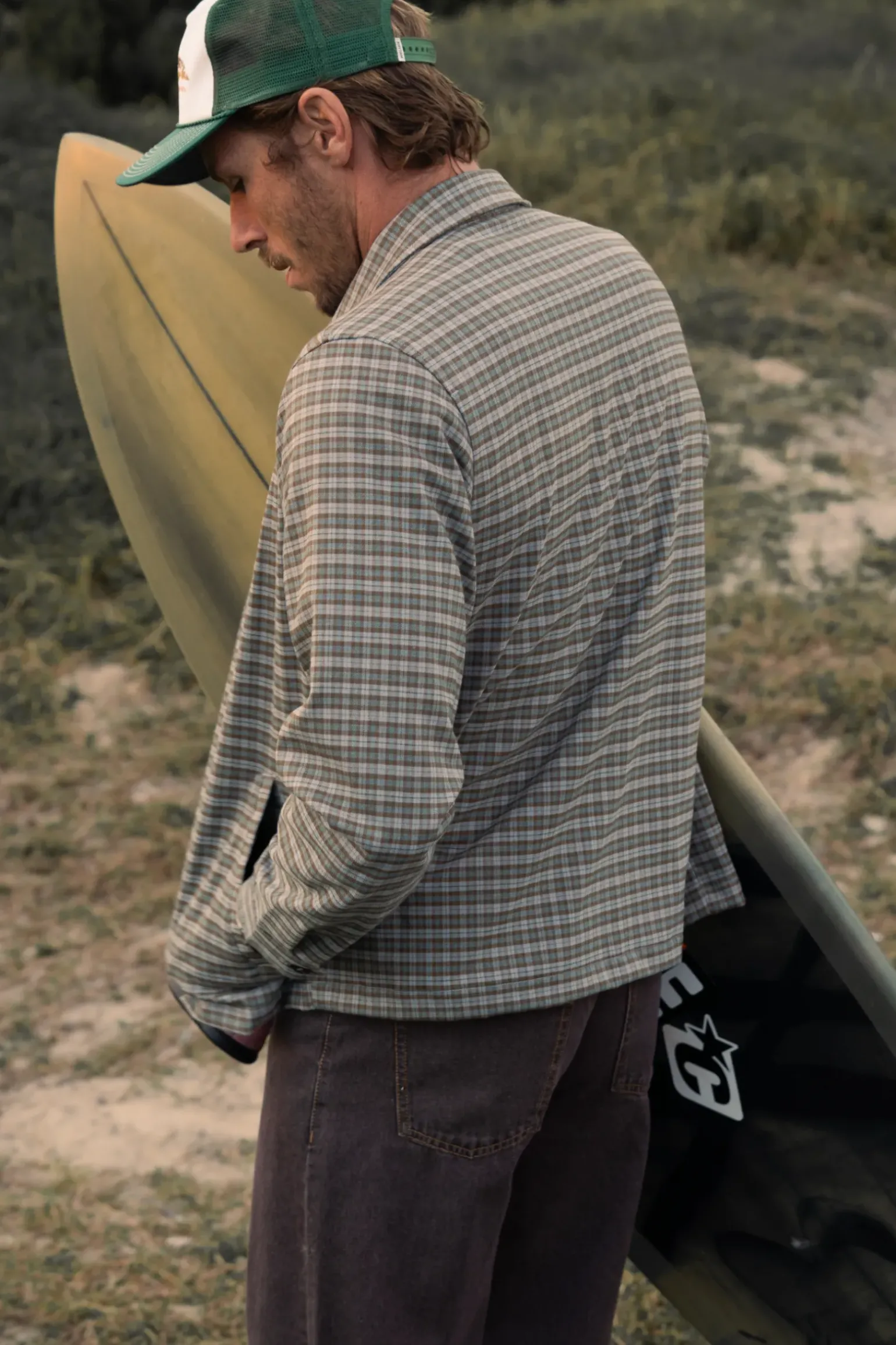 Jordy Check Jacket Blue Check