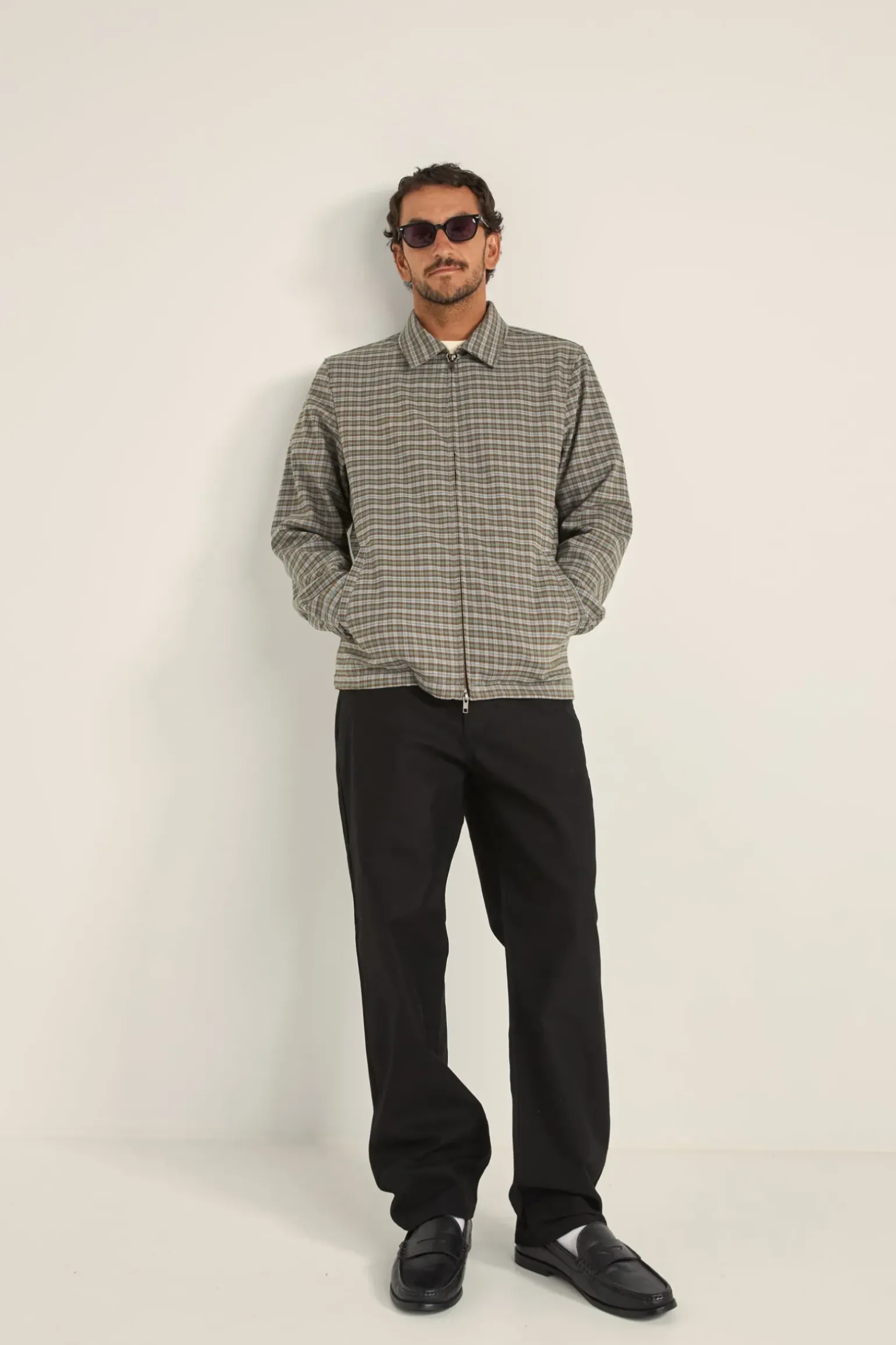 Jordy Check Jacket Blue Check