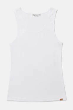 Kickback Singlet White