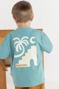 Kids Oasis SS T-Shirt Seafoam