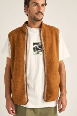Marco Sherpa Vest Tobacco