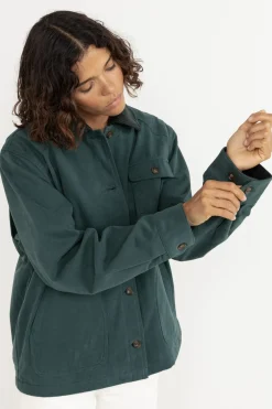 Rowan Barn Jacket Forest Green