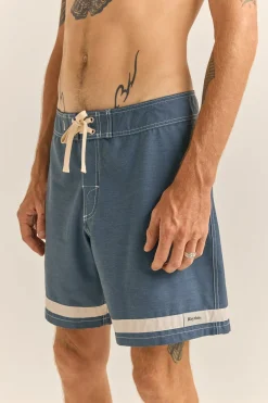 Signature Stripe Trunk Navy