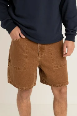 Slacker Denim Short Tobacco