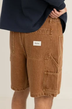 Slacker Denim Short Tobacco