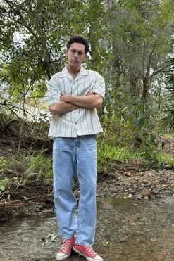 Subtle Distress Jean Blue