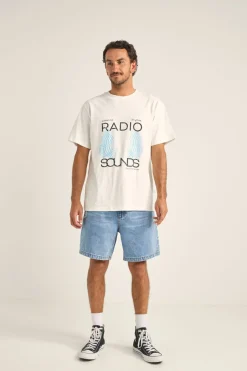 Subtle Distress Short Blue