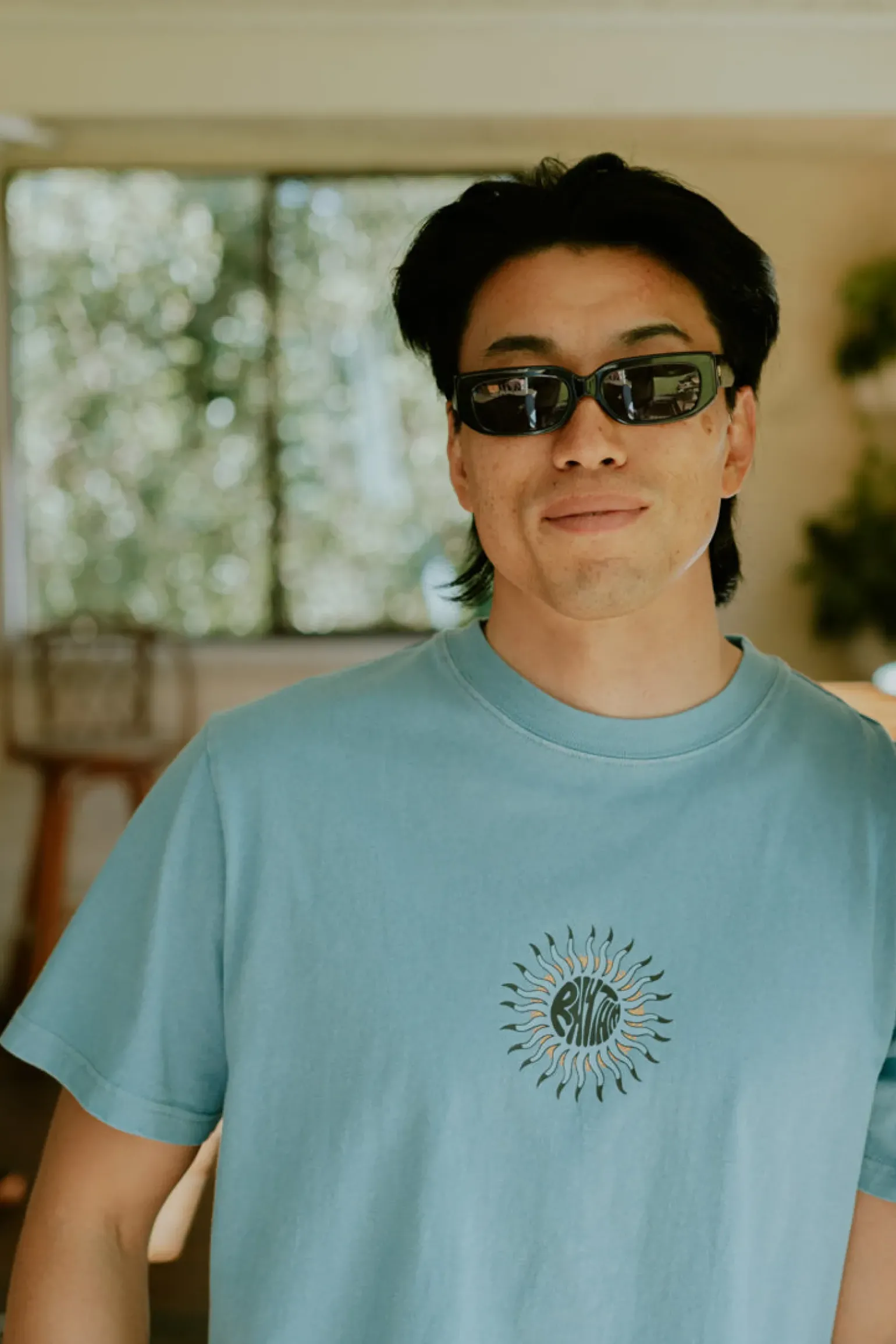 Sun Beams Vintage Ss T-Shirt Dusk