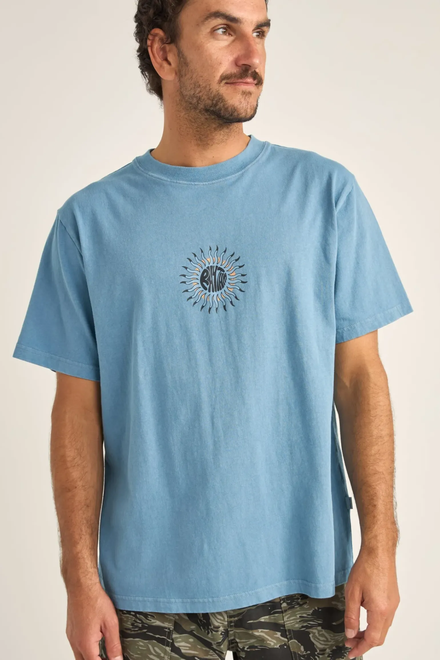 Sun Beams Vintage Ss T-Shirt Dusk