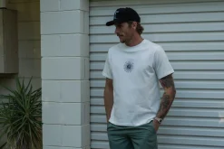 Sun Beams Vintage Ss T-Shirt Vintage White