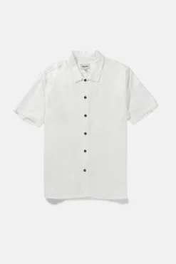 Textured Linen SS Shirt Natural