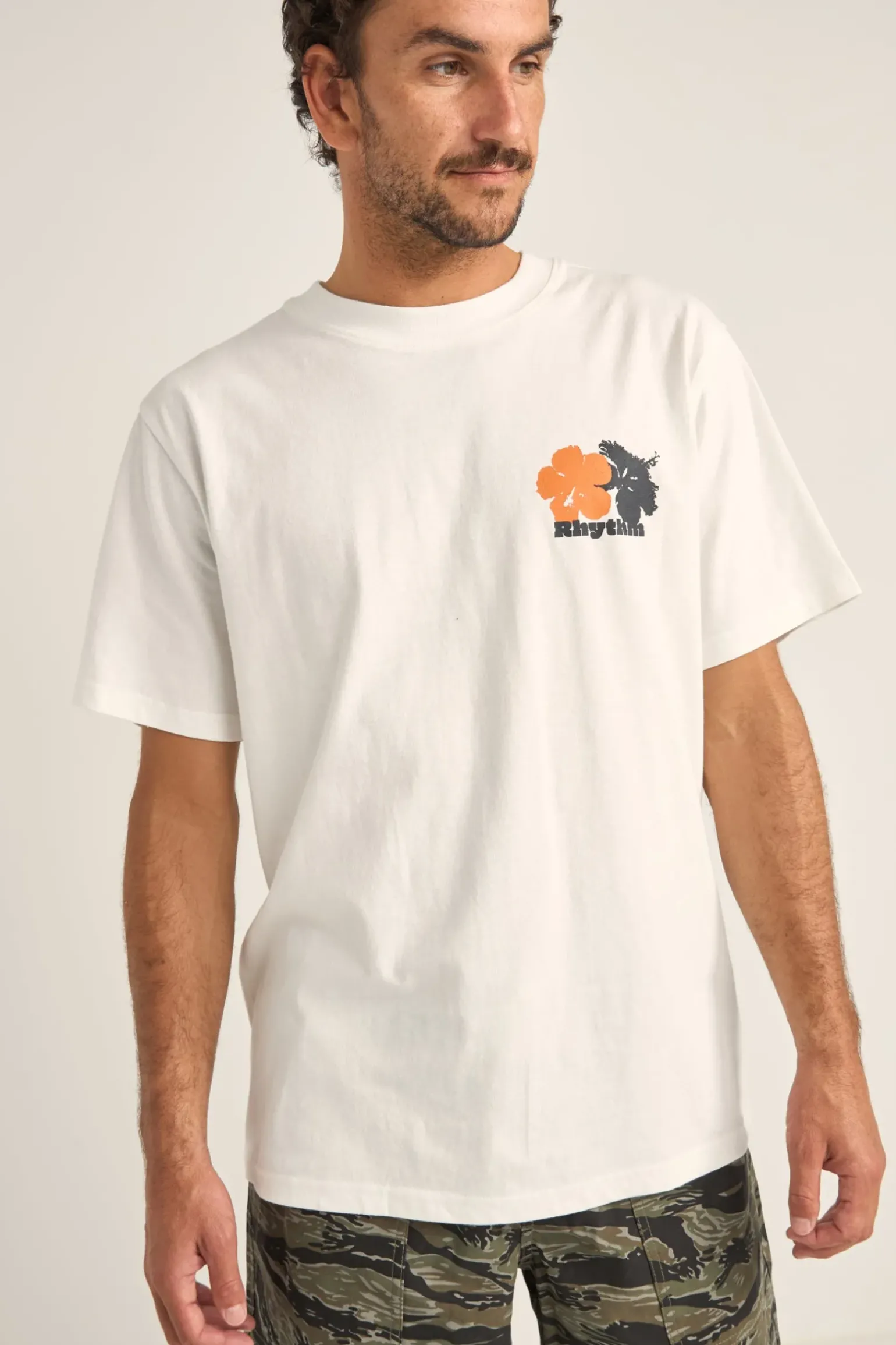 Tropic Radio Vintage Ss T-Shirt White