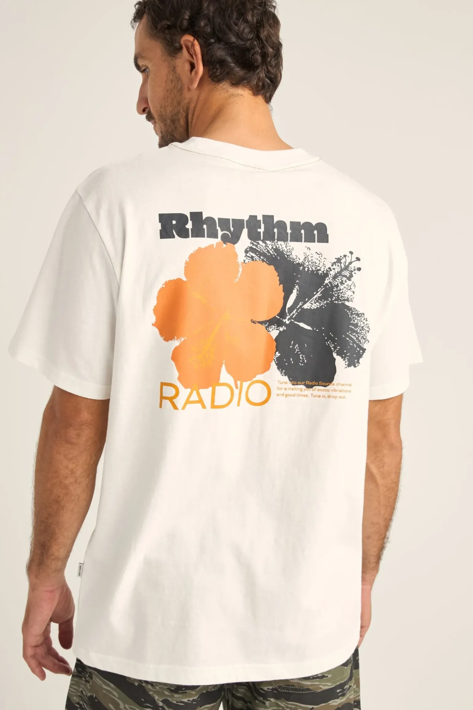 Tropic Radio Vintage Ss T-Shirt White