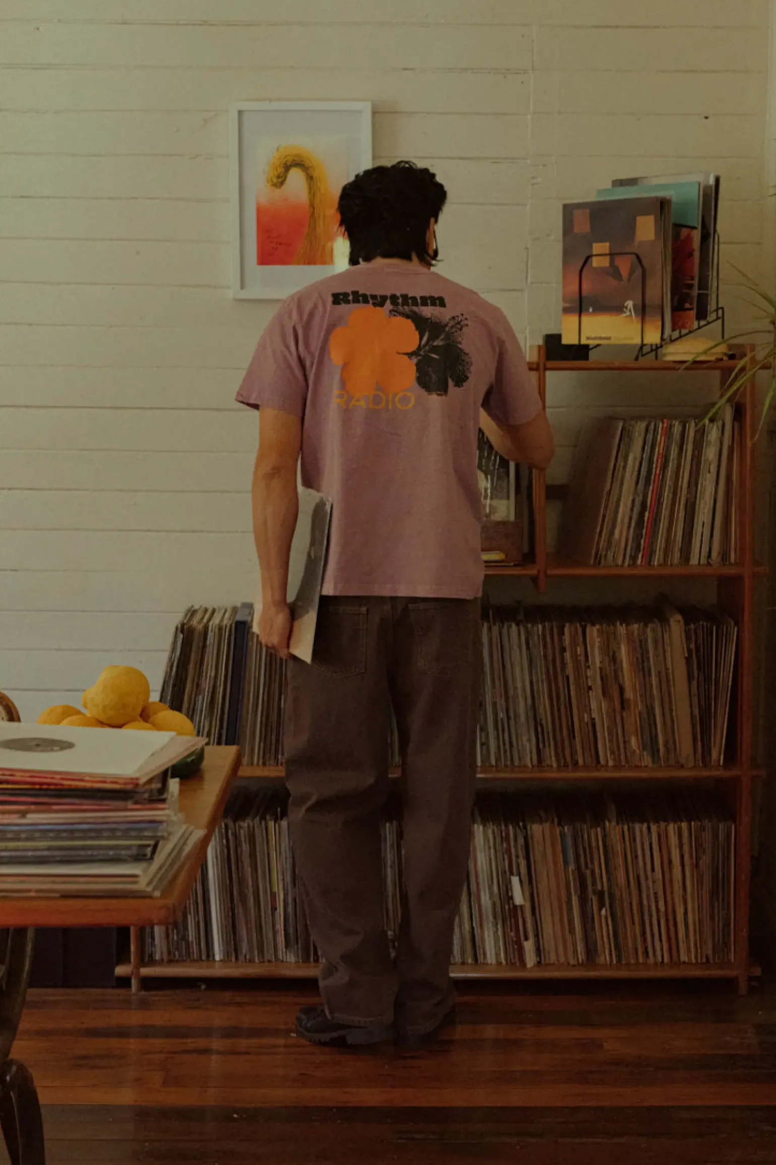 Tropic Radio Vintage Ss T-Shirt Grape