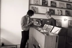 Twill Bomber Jacket Brown