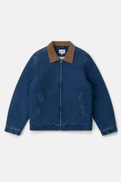 Washed Denim James Jacket Blue Wash