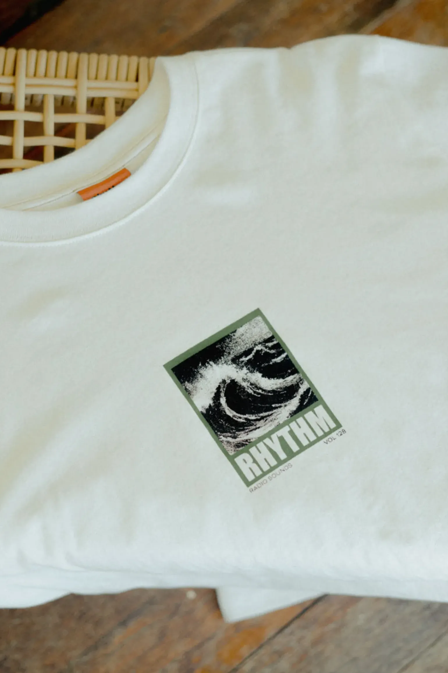 Wild Waves Vintage Ss T-Shirt Vintage White
