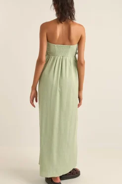 Zali Tie Side Maxi Dress Sage